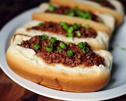 Хот-доги с фаршем