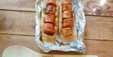хот-доги в булочках