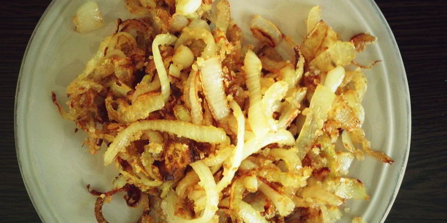 Рецепт хрустящего лука для хот-догов