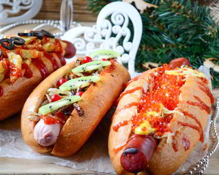 Новогодние хот-доги