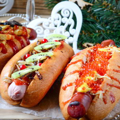 Новогодние хот-доги