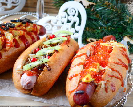 Новогодние хот-доги