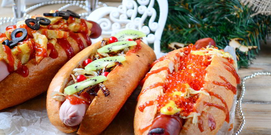 Рецепт новогодних хот-догов