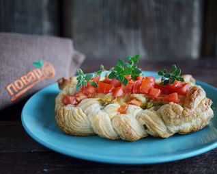 Плетеные хот-доги с гуакамоле