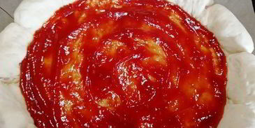 суперсырная хот-дог-пицца