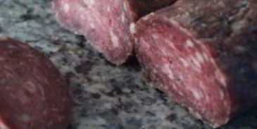 колбаса из оленины