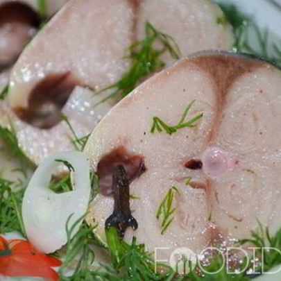 Маринованная скумбрия