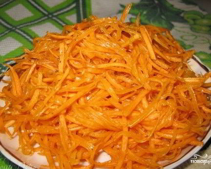 Маринованная морковь по-корейски