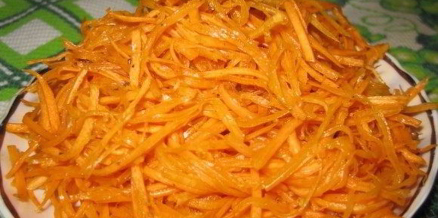 Рецепт маринованной моркови по-корейски