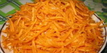 маринованная морковь по-корейски