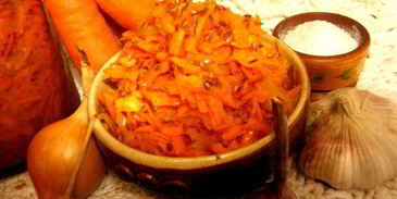 морковь по-корейски с луком