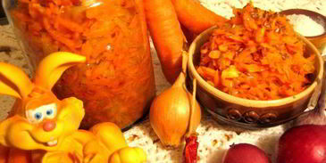 морковь по-корейски с луком