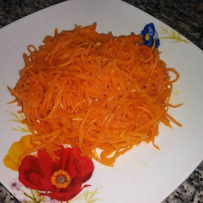 Морковь по-корейски за 15 минут