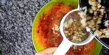 морковь по-корейски за 15 минут