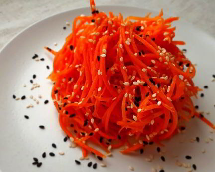 Морковь по-корейски за 5 минут