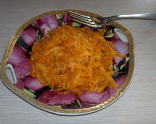 Морковка по-корейски для ленивой хозяйки