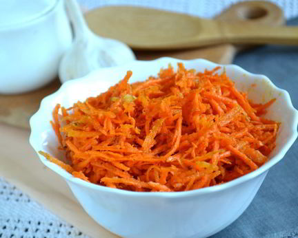 Морковка по-корейски