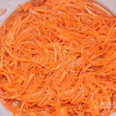Вкусная корейская морковка