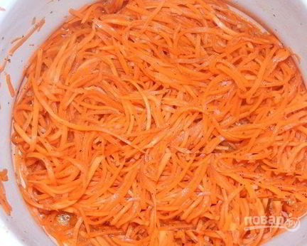 Вкусная корейская морковка