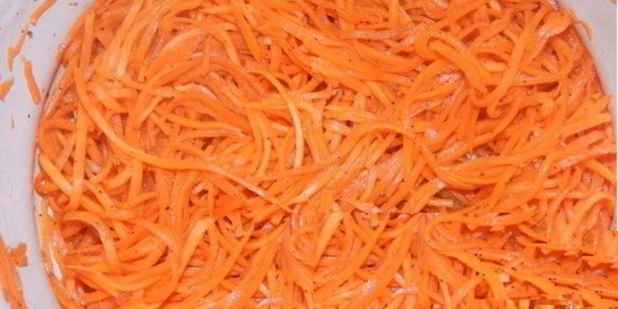 Рецепт вкусной корейской морковки