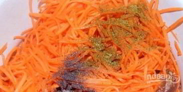 вкусная корейская морковка