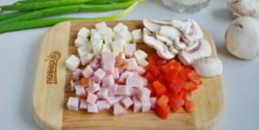 быстрый омлет в духовке