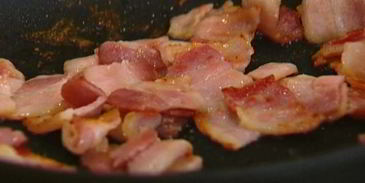 фриттата из тыквы с беконом и орехами пекан