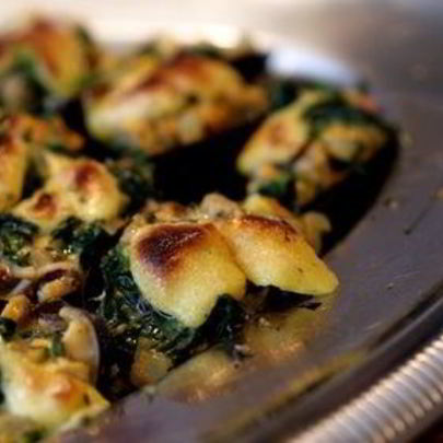 Фриттата с мидиями