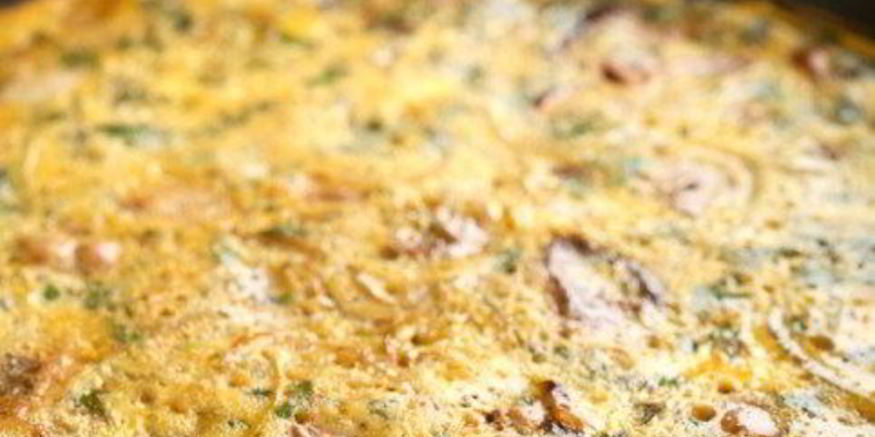 Рецепт фриттаты с молодым картофелем и мятой