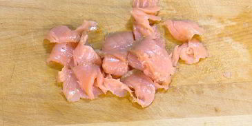 испанский омлет с картофелем, семгой и укропом