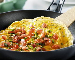 Классический омлет на сковороде