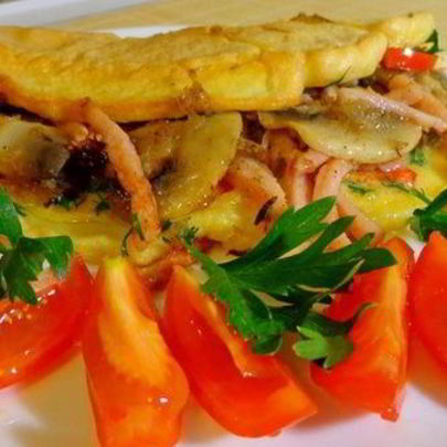 Омлет бельгийский