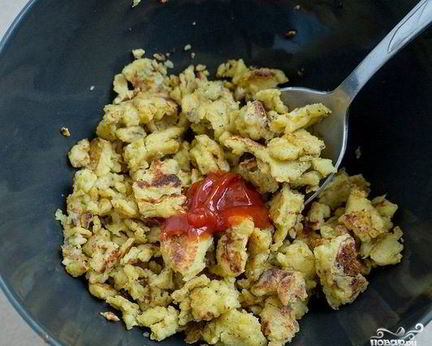 Омлет из яичного порошка