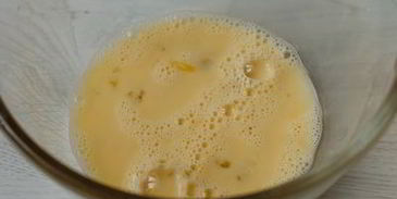 омлет на молоке с овощами