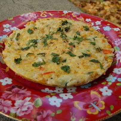 Омлет по-мексикански