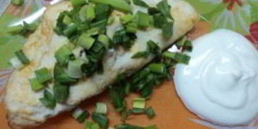 омлет пышный на сковороде