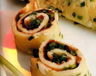 Омлет с изюмом