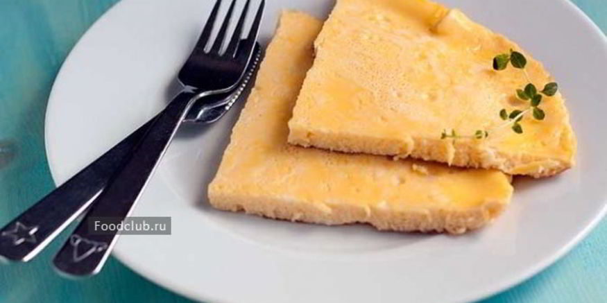Рецепт омлета с молоком на сковороде