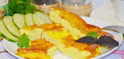 Рецепты омлета с молоком