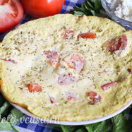 Рецепт Омлета с помидорами