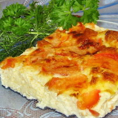 Омлет с сыром