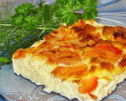 Омлет с сыром