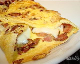 Омлет со сливками