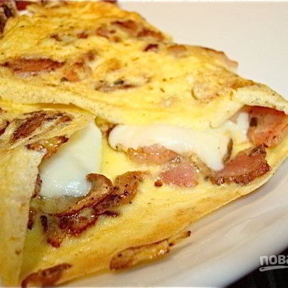 Омлет со сливками