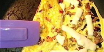 омлет со сливками