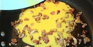 омлет со сливками