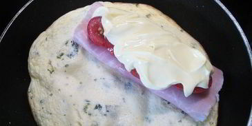 омлет-суфле кордон блю