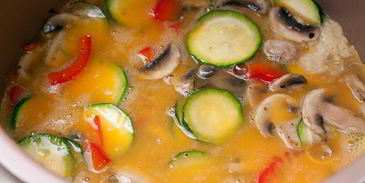 омлет в мультиварке