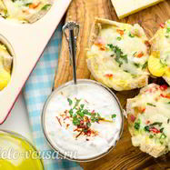 Рецепт Омлета запеченного в тосте