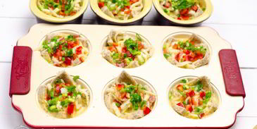 омлет запеченный в тосте